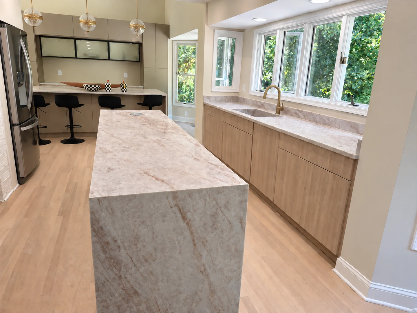 Printed Taj Mahal Quartz — Stone Studio project photograph, digitally retouched